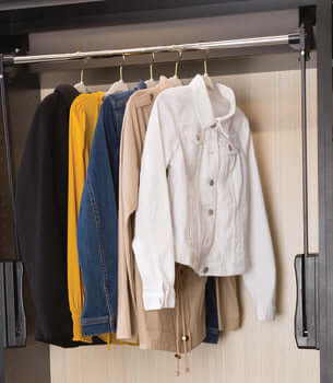 Wardrobe Lift, Motorized