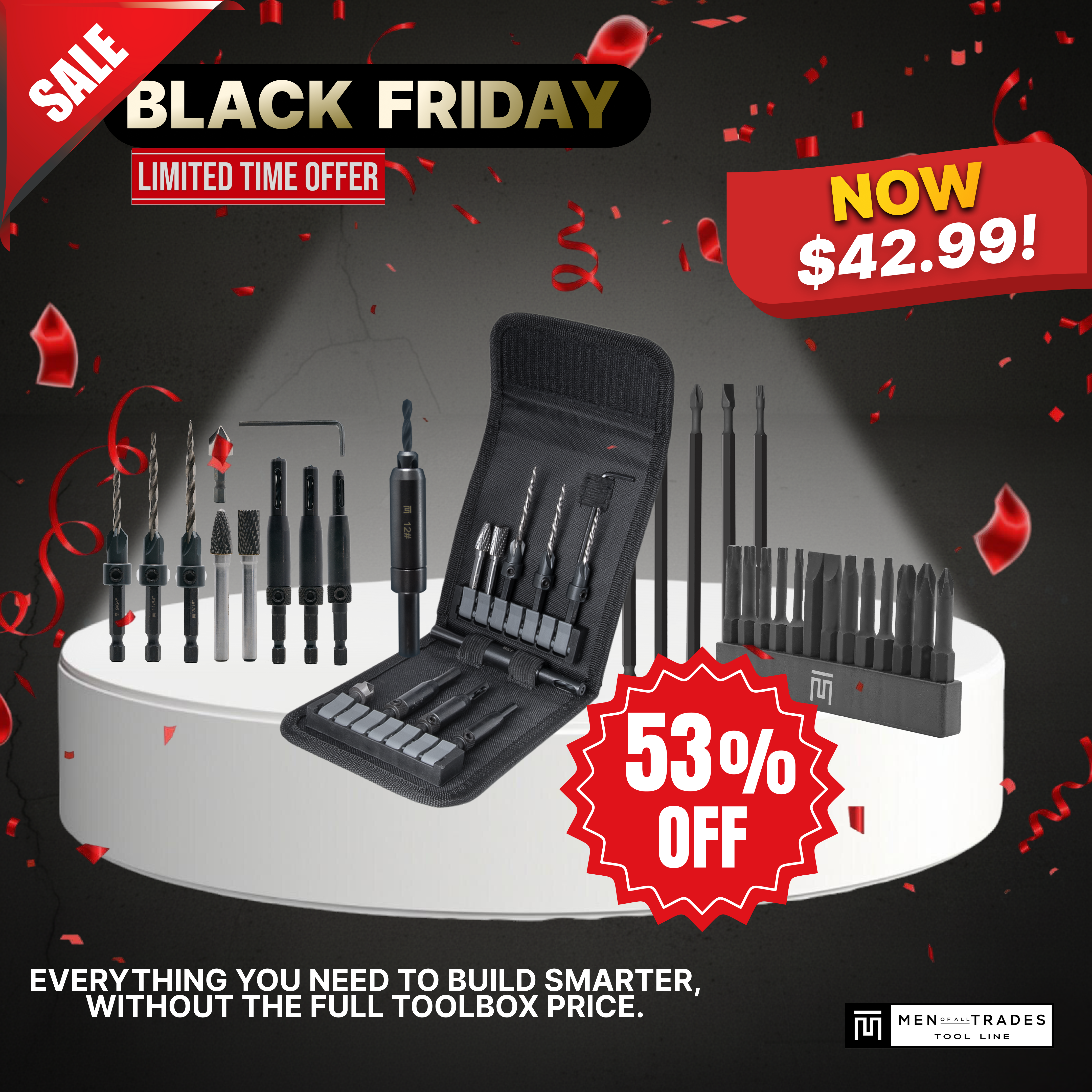 Starter Kit with Free Drive Bits